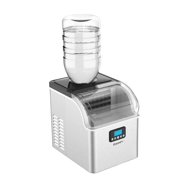 Льдогенератор Cooleq ZBC-22B для кубикового льда 25кг/сут, бункер 1,6кг, заливной