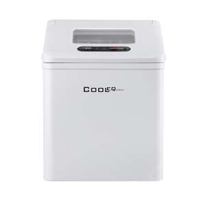 Льдогенератор COOLEQ ZB-20 белый для пальчикового льда, 20кг/сут, бункер 1,6, заливной