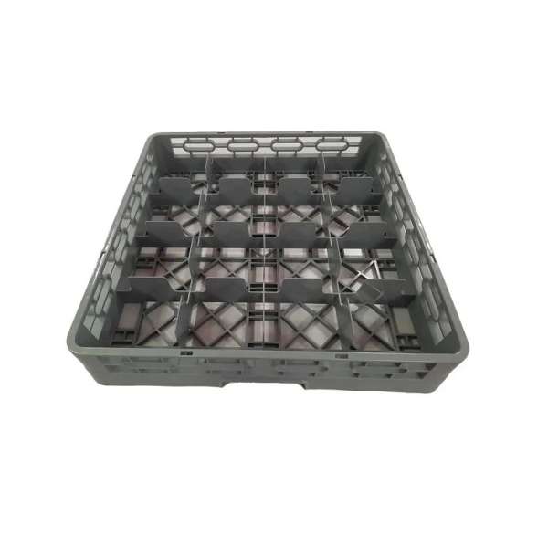 Кассета для стаканов и чашек к посудомоечной машине 500х500х100мм 25 ячеек Norma