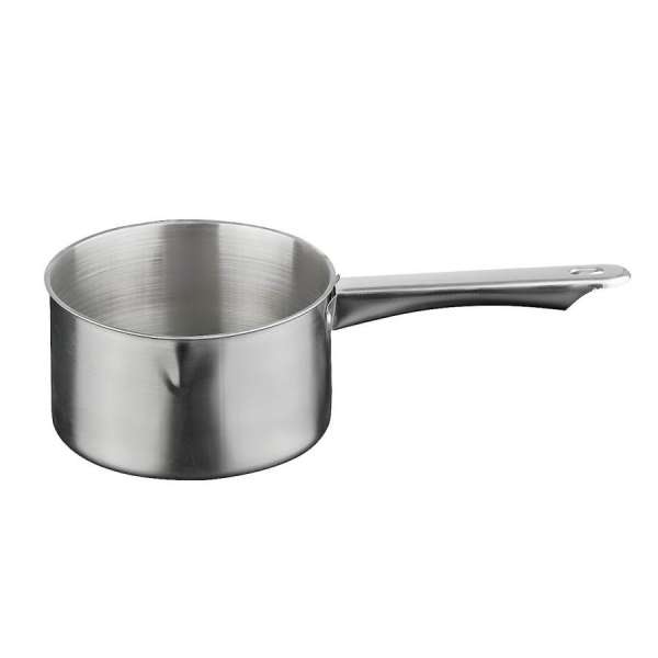Сотейник 1,4л с носиком без крышки, нерж. сталь, ковш