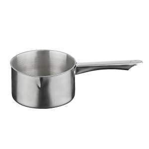 Сотейник 1,4л с носиком без крышки, нерж. сталь, ковш
