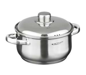 Кастрюля нержавеющая сталь 2,5л с крышкой