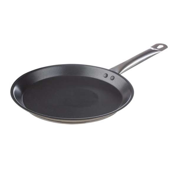 Сковорода блинная нержавеющая сталь d280мм, индукция