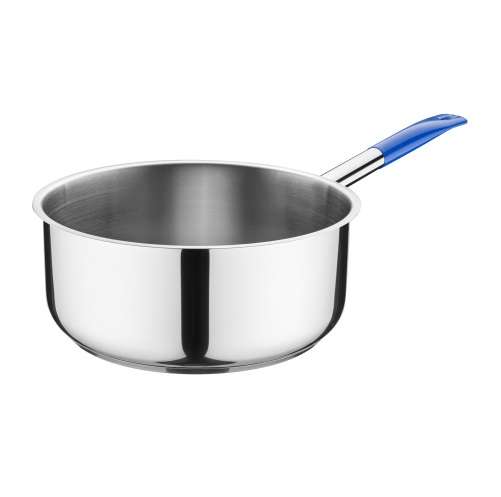Сотейник 7,5л нержавеющая сталь d280мм h120мм индукция, ручка винил
