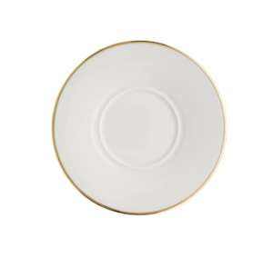 Блюдце d120мм Золотая линия Bonna