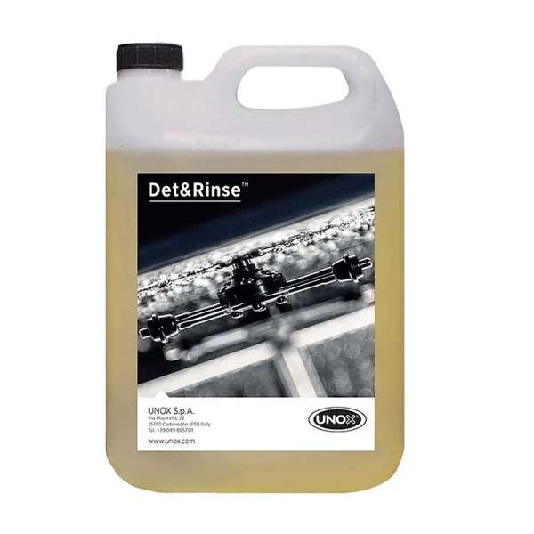 Средство для пароконвектоматов и конвекционных печей XEV/XEB моющее и ополаскивающее UNOX DB1016A0 DET&RINSE 5л