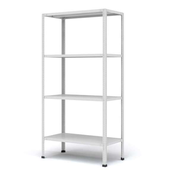 Стеллаж металлический МС-1500х600х2000мм 4 полки