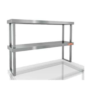 Полка 1800х300х800мм двухуровневая