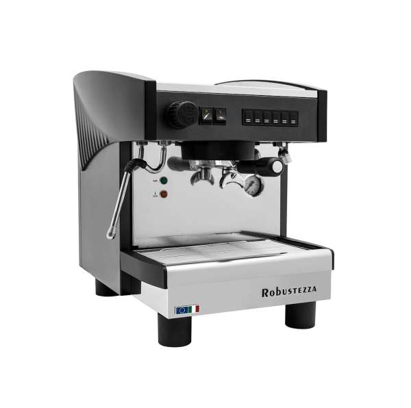 Кофемашина автомат ROBUSTEZZA ST1E/ ЧЕРНАЯ, 1 фаза,  высокая группа