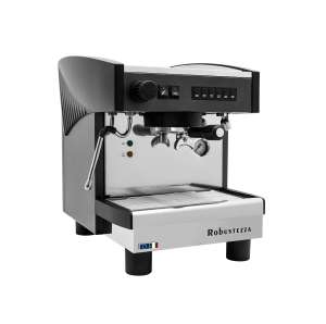 Кофемашина автомат ROBUSTEZZA ST1E/ ЧЕРНАЯ, 1 фаза,  высокая группа
