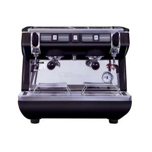 Кофемашина-полуавтомат Nuova Simonelli Appia Life Compact 2Gr S 220V black+economizer+high groups