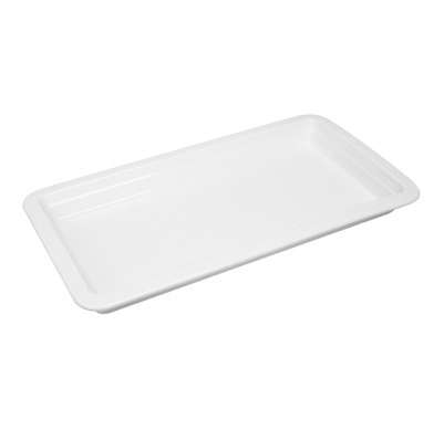 Гастроемкость 1/3 h30мм 322х168мм белая, керамика