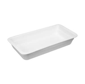Гастроемкость 1/3 h60мм 328х175мм белая, керамика