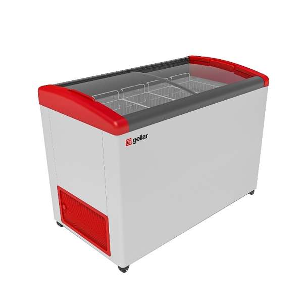 Ларь морозильный Frostor GELLAR FG 400 E красный