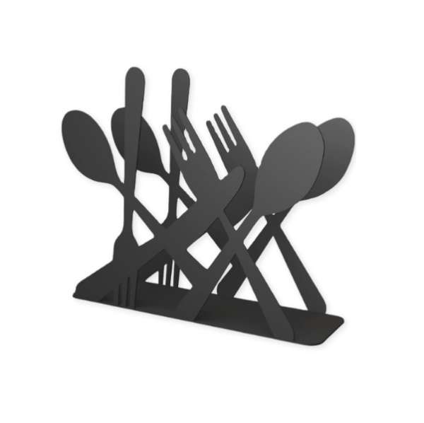 Салфетница 95х135х40мм металл Spoon