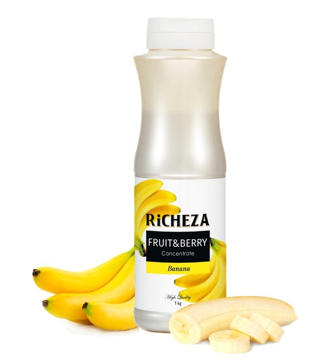 Пюре "Банан" 1кг, концентрат Richeza