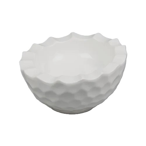 Салатник 150 мл  Crush Honeycombs белый фарфор P.L.