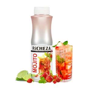 Пюре "Клубничный мохито" 1кг, концентрат Richeza