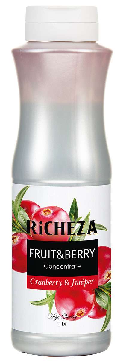 Пюре "Клюква" 1кг, концентрат Richeza Ричеза