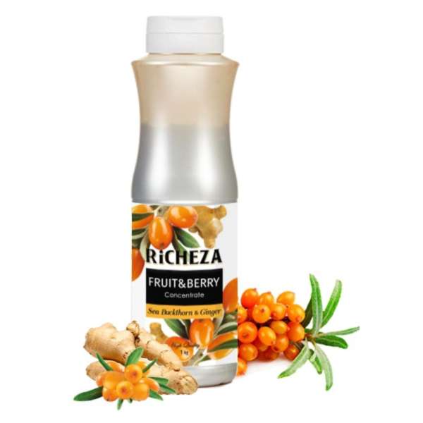 Пюре "Облепиха-Имбирь" 1кг, концентрат Richeza Ричеза