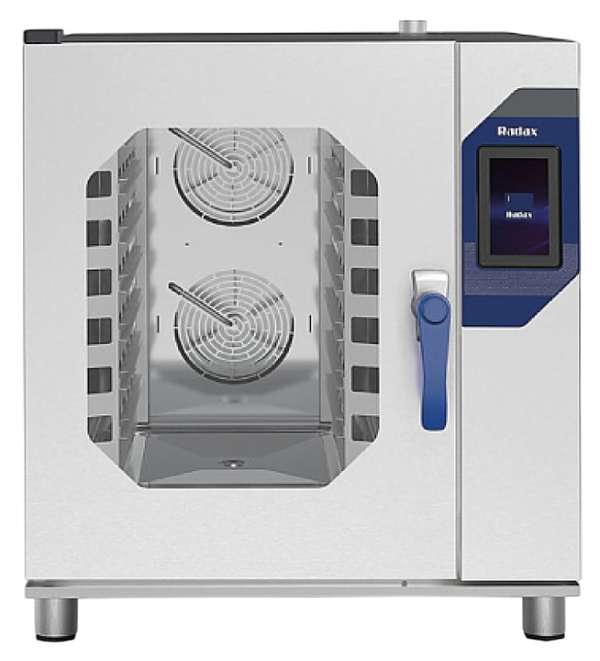 Пароконвектомат Radax Yesenin ES07TSCLU 7 GN1/1, автомойка, термощуп,с панелью Touch Screen 7