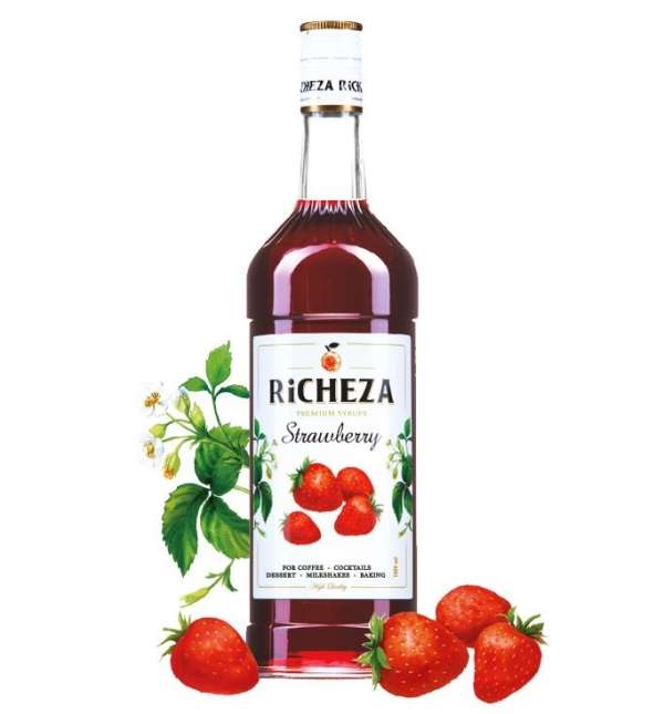 Сироп "Клубника" 1л Richeza Ричеза
