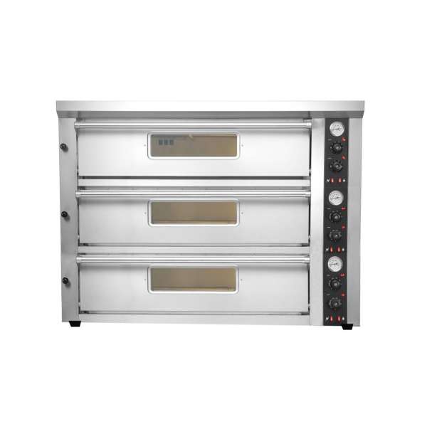 Печь для пиццы 3 камеры Kocateq EPC 3/130x70TT 8+8+8 пицц