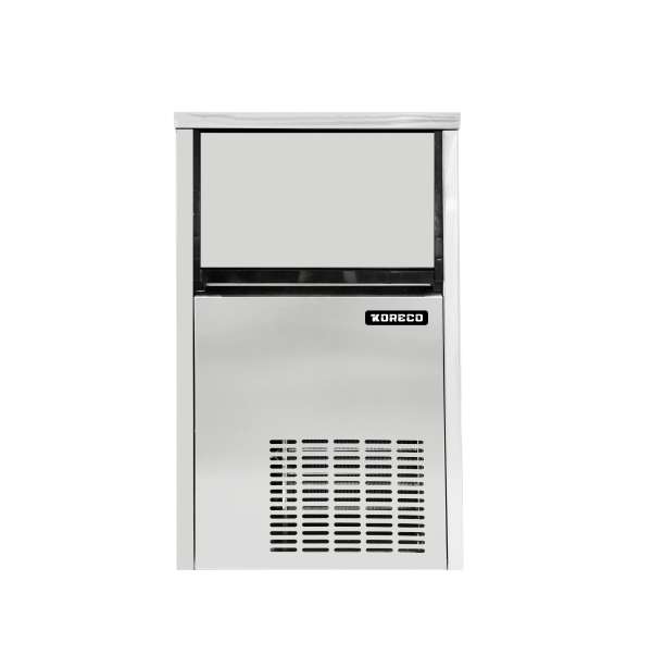 Льдогенератор Koreco AZ 25/8 CUBE для кубикового льда, 25кг/сут, бункер 8кг, покл. к воде