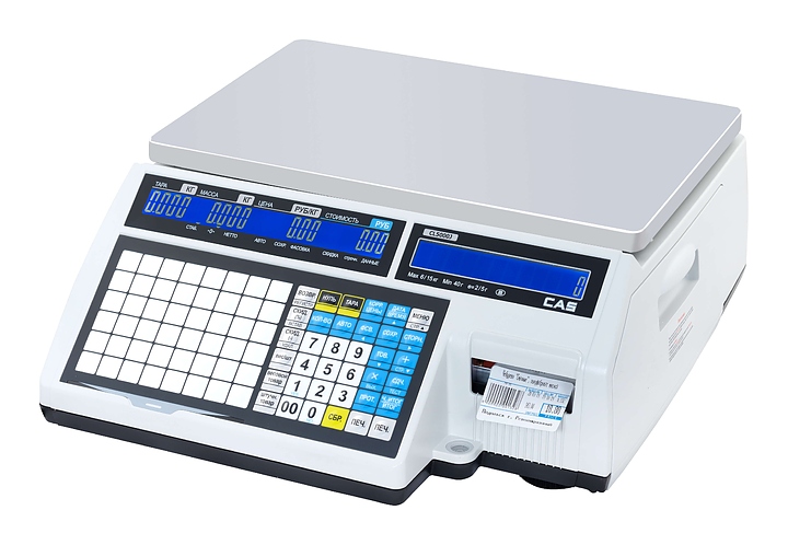 Весы торговые 15кг CAS CL5000J-15IB TCP-IP