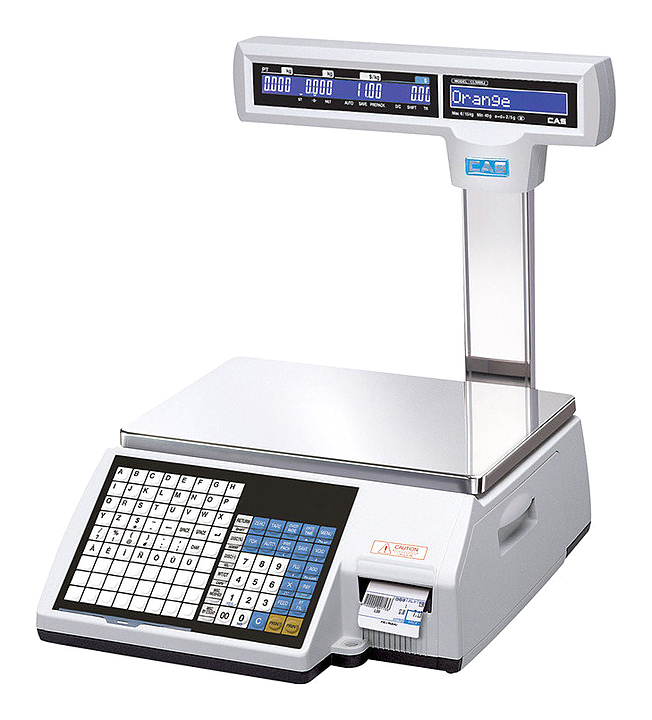 Весы торговые 15кг CAS CL5000J-15IP TCP-IP
