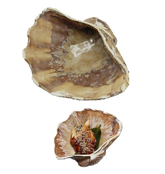 Блюдо ракушка 200мм  Frutti di Mare керамика