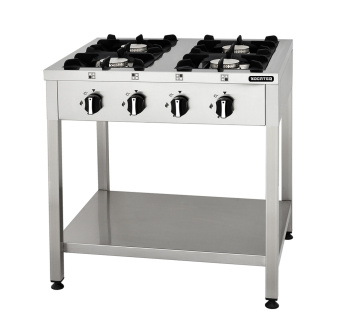 Плита газовая 4 конфорки Kocateq CG87P