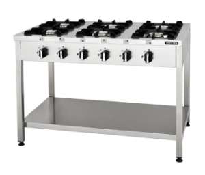 Плита газовая 6 конфорок Kocateq CG127P
